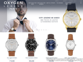 oxygen-watch.com website preview