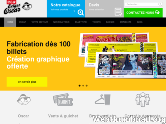 oscar.tm.fr website preview