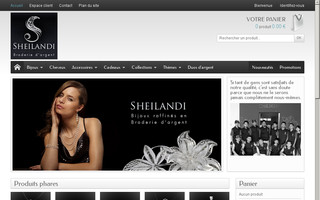 sheilandi.com website preview