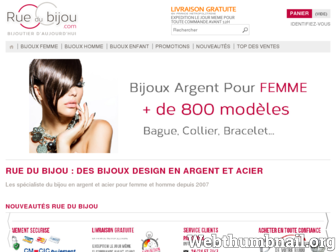 ruedubijou.com website preview