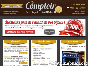 achat-or-mantes.com website preview