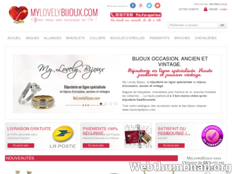 mylovelybijoux.com website preview