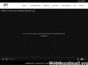 diamantor.fr website preview