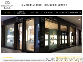 simeto-joaillerie.ch website preview