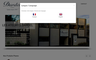 dardel.com website preview