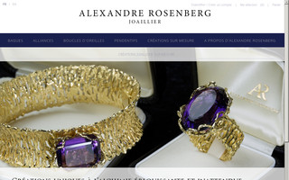 alexandrerosenberg.fr website preview