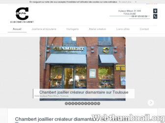 joailleriechambert.fr website preview