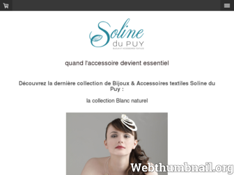 solinedupuy.fr website preview