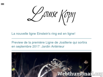 louisekopij-shop.com website preview