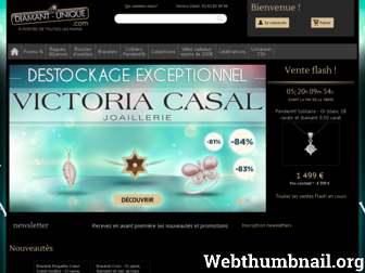 diamant-unique.com website preview