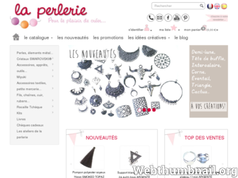 laperlerie.fr website preview