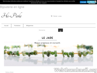 hi-perle.com website preview