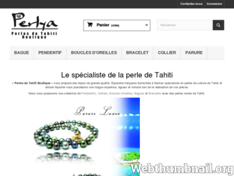 perlesdetahiti-boutique.fr website preview