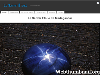 saphir-etoile.com website preview