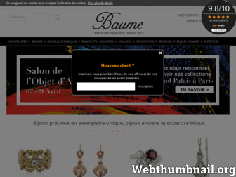 bijouxbaume.com website preview