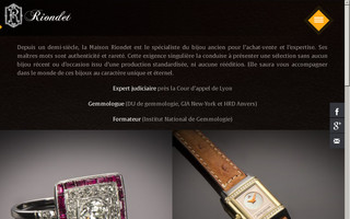 riondet-antiquaires.com website preview