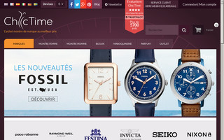 chic-time.fr website preview