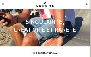akrone.fr website preview
