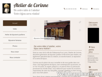 atelierdecorinne-bijouterie-joaillerie.fr website preview