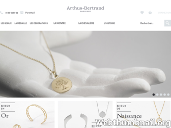 arthus-bertrand.fr website preview