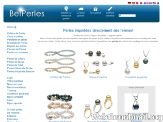 belperles.ch website preview