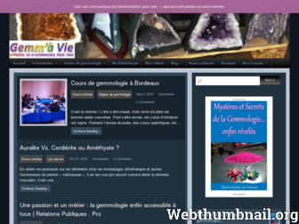 gemmavie.com website preview