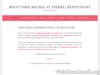 bijouterierepentigny.com website preview