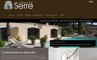 serre-freres.com website preview