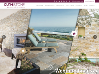 cupastone.fr website preview