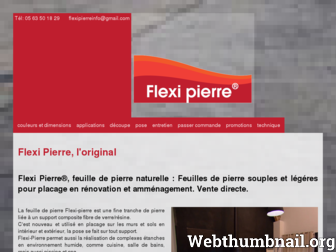 flexi-pierre.fr website preview