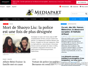 mediapart.fr website preview