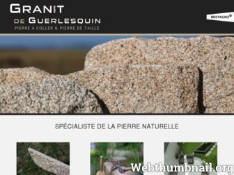 granitdeguerlesquin.com website preview