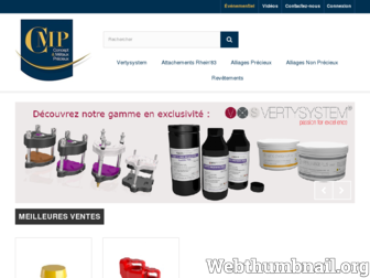 conceptetmetauxprecieux.com website preview