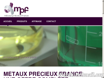 metauxprecieuxfranceindustrie.fr website preview
