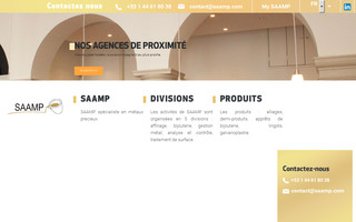 saamp.com website preview
