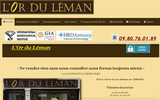 lor-du-leman.fr website preview