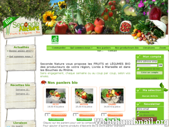 secondenature.net website preview
