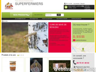 superfermiers.fr website preview