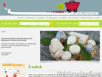 avendredi.fr website preview