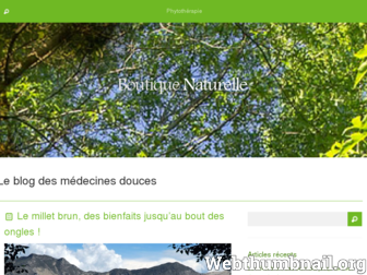 boutiquenaturelle.fr website preview