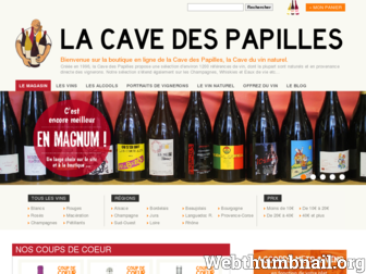 lacavedespapilles.com website preview