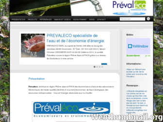 prevaleco.fr website preview