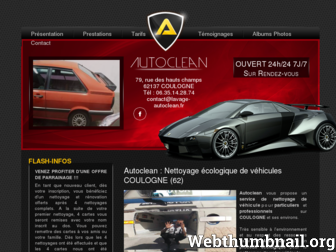 lavage-autoclean.fr website preview