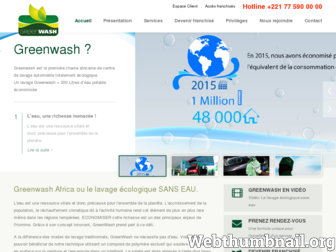 greenwashafrica.com website preview