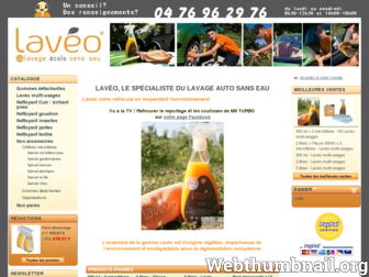 lavage-auto-sans-eau.fr website preview