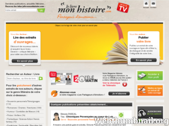 jelivremonhistoire.com website preview