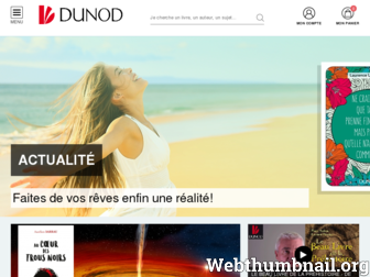 dunod.com website preview