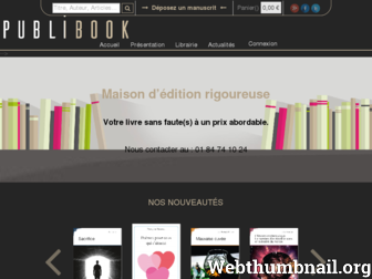 publibook.com website preview