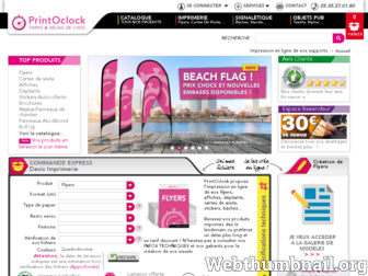 printoclock.com website preview