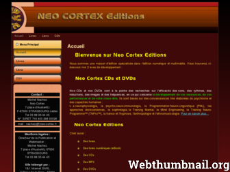 neo-cortex-editions.com website preview